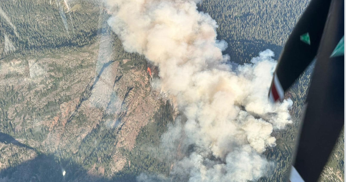 Fast-spreading Royal Fire burns 54 acres in Tahoe National Forest, evacuation warning issued