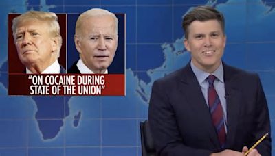 SNL’s Colin Jost Thinks Trump Knows Too Much About Cocaine