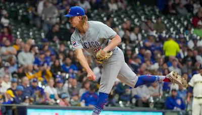 Cubs rookie Ben Brown has held Brewers hitless through 7 innings