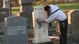 Swastikas found at local Jewish cemetery; cleanup underway