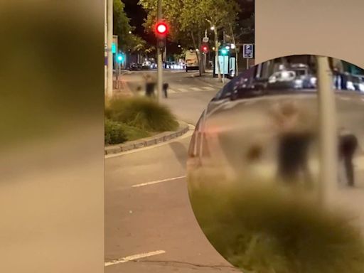 Vídeo: brutal agresión de cuatro chicas a un taxista en Santa Coloma de Gramenet