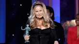 Jennifer Coolidge Says Her Dad Helped Her Play Hooky — and Sparked Her Career — at 2023 SAG Awards
