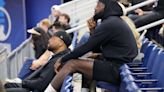 LeBron James shows up to watch son Bronny play at NBA draft combine
