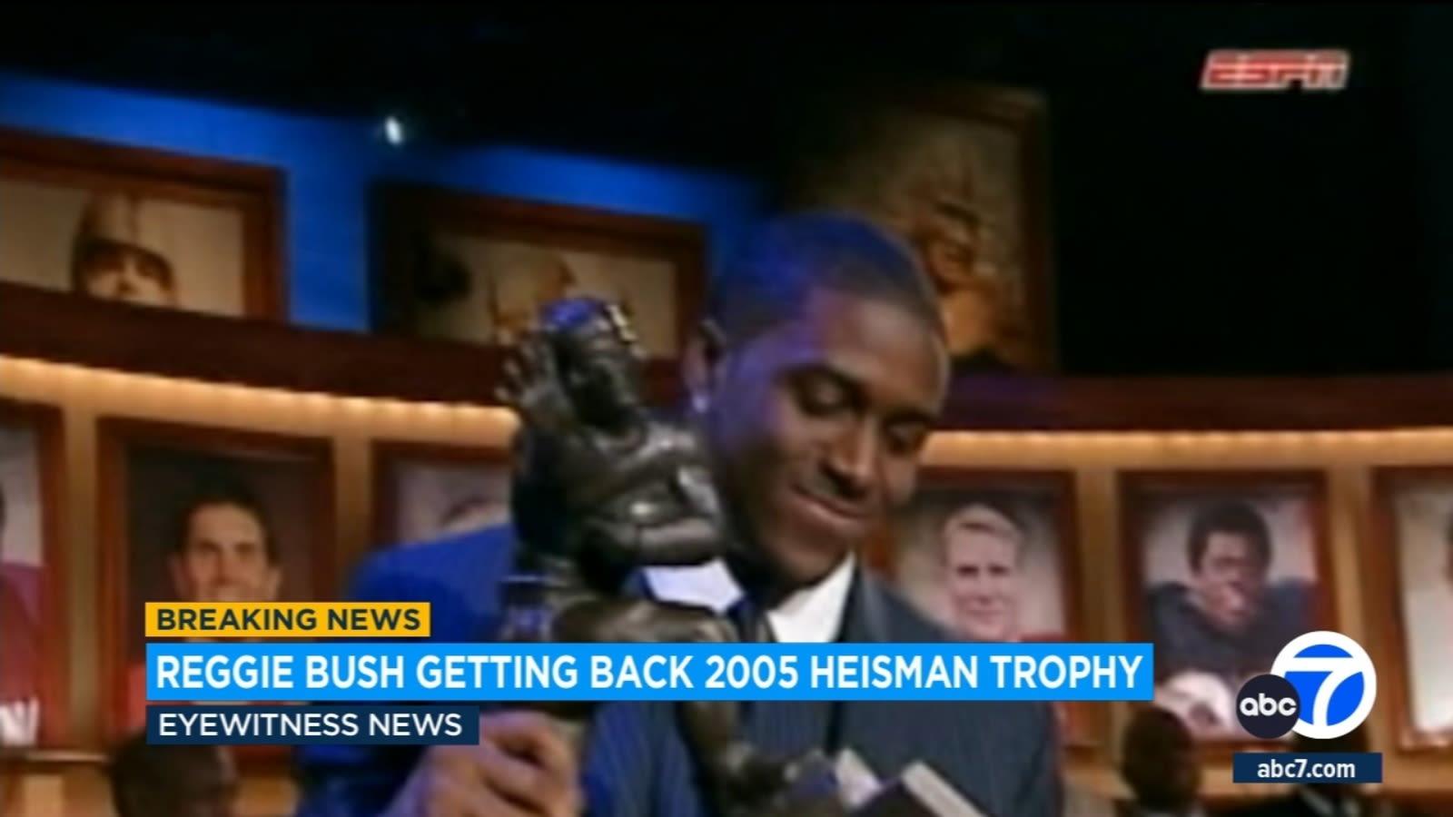 Reggie Bush to discuss return of his forfeited Heisman Trophy at Thursday news conference