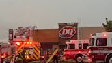 Officials say Tyler Dairy Queen caught on fire after lightning strike