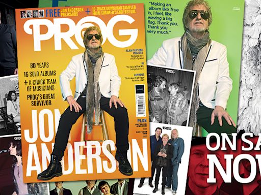 Jon Anderson graces the cover of the new issue of Prog, which is on sale now!