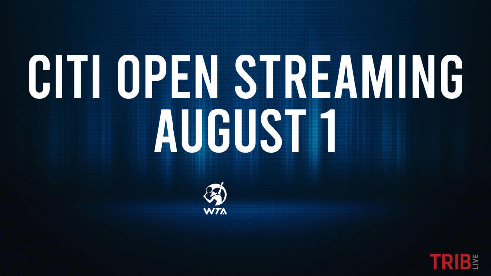 Where to Watch Citi Open Thursday, August 1: TV Channel, Live Stream, Start Times