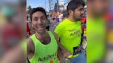 Blind Athlete Gets Unusual Boston Marathon Guide… "Catfish" Star Nev Schulman