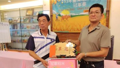 鐵工轉行種稻17年 新營農會稻米競賽黃恭奪冠 - 寶島