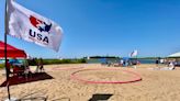 Beach wrestling came to Rathbun Lake in Iowa this weekend. Could it soon join the Olympics?