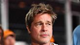 Brad Pitt Attends Grand Prix Practice Session in Las Vegas amid Production on His F1 Movie