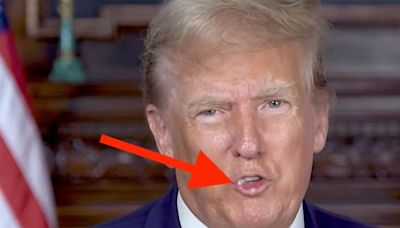 Trump Did A Weird Thing With His Mouth And You'll Never Un-See It
