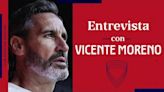Entrevista con Vicente Moreno el día de su fichaje como entrenador del Club Atlético Osasuna