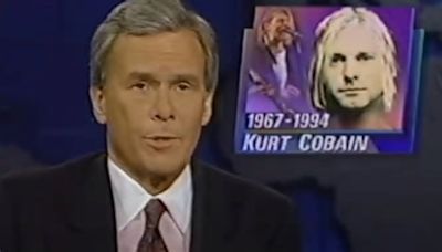 Cuando toca dar una mala noticia: así anunció la televisión la muerte de Kurt Cobain, Elvis o John Lennon