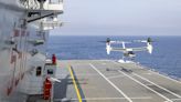 AW609 tiltrotor completes first round of ship landing trials aboard Italian navy carrier