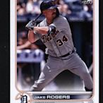 2022 Topps Series 1 #198 Jake Rogers - Detroit Tigers