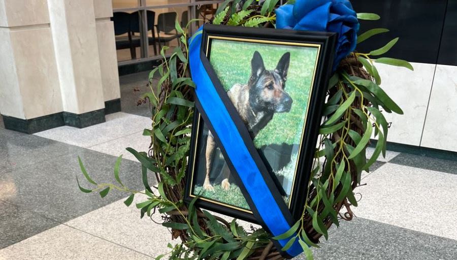 Fallen Wake County K-9 honored at National Police K-9 Memorial Service