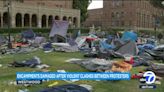 UCLA's Royce Hall vandalized, plaza left strewn with debris after protesters' encampment dismantled