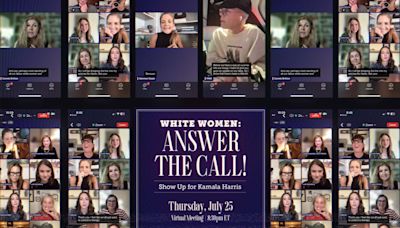 'Karens for Kamala?' Inside the White Women Zoom Call for Harris