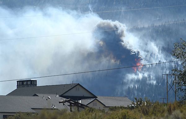 Firefighting is paying off in the Davis Fire south of Reno