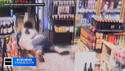 Girl, eight, beats robber with a baseball bat in her dad's store