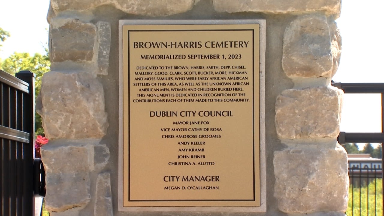 Dublin rededicates historic Black Cemetery that predates Civil War