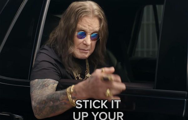 Watch Ozzy Osbourne Tell Kids Not to Snort Drink Powder