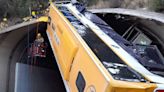Un aparatoso accidente de autobús en Cataluña causó decenas de heridos - La Tercera