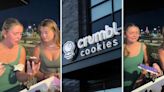 'They’re doing something wrong': Crumbl customers ask for a refund after ordering Oreo cheesecake. They can’t believe the employee’s response