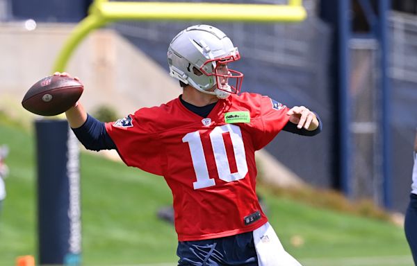 Patriots QB Drake Maye impressing coaches with work ethic