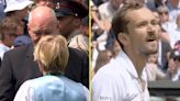 Medvedev forces umpire to consult supervisor over 'unsportsmanlike behaviour'