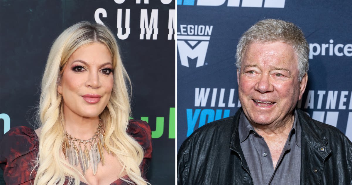 Tori Spelling and William Shatner Have Wide-Ranging Chat About OnlyFans, Orgasms, Enemas and More