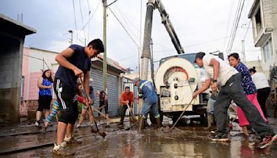 Vecinos de Chalco siguen en desolación tras tormenta