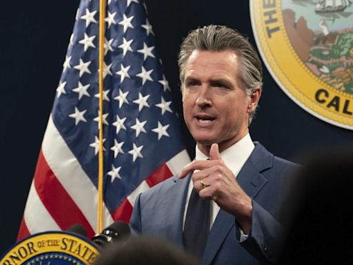 Newsom rails against ‘unhinged’ Trump over Biden drug allegations