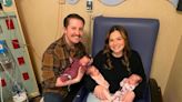 Rare set of newborn triplets go home from hospital just in time for Thanksgiving