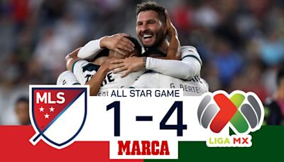 Goleada mexicana en el Juego de Estrellas 2024 I MLS 1-4 Liga MX I Resumen y goles I MLS All Star - MarcaTV