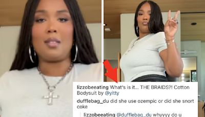 Lizzo Responded After Being Accused Of Using "Ozempic" Or Illicit Drugs To Lose Weight