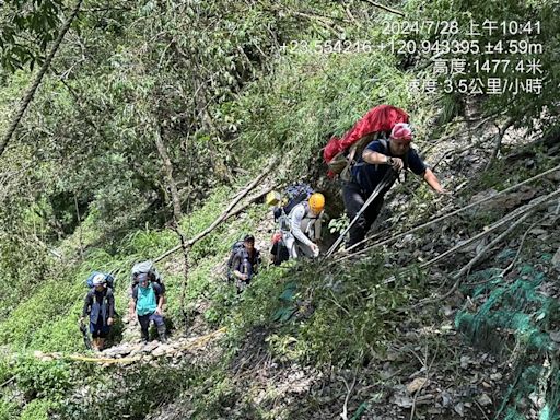 南二段縱走遇颱風失聯10天！3山友罹難原因曝：遺體互相交疊疑失溫