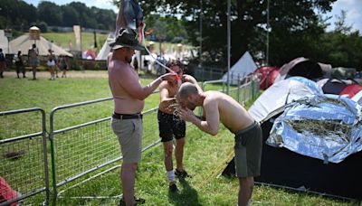 Glastonbury expert says there's a 'best time' to shower at the festival - and it's not when you think