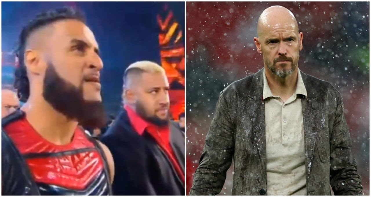 Erik ten Hag is even getting violated on WWE SmackDown right now ahead of Man Utd sacking