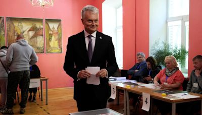 Lithuania’s Gitanas Nauseda declares victory in presidential election