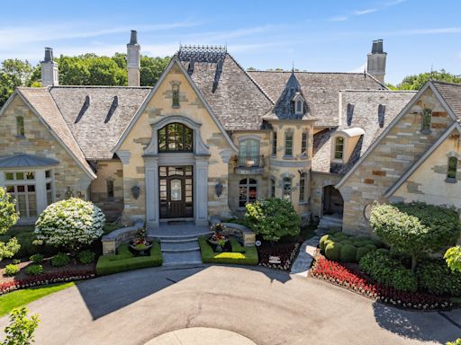 Castle-like Oakland County mansion, with ‘resort-style’ features, on market for $6.45M