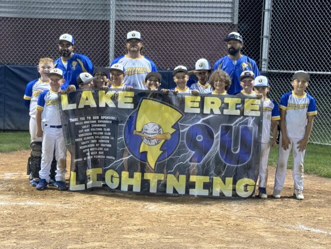 Lake Erie Lightning 9U Wins Tournament At Home