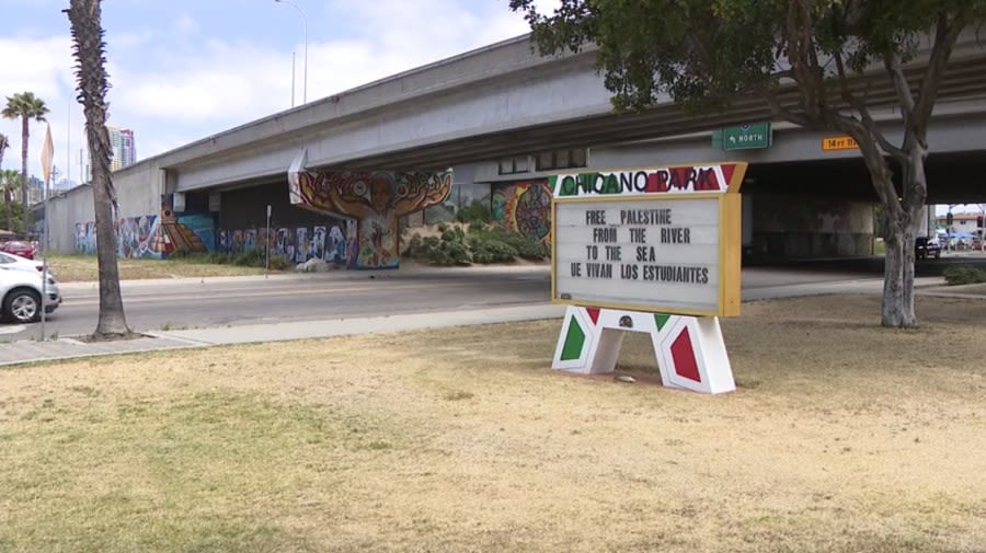 Antisemitic sign at Chicano Park sparks controversy