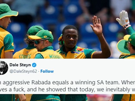T20 World Cup: Kagiso Rabada's Fiery Spell Stumps Dale Steyn, Says 'When He Gives a F**k...' - News18