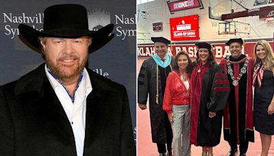 Toby Keith's Daughter Accepts His Honorary University of Oklahoma Degree 3 Months After His Death