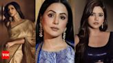 Hina Khan diagnosed with stage 3 of breast cancer: Mouni Roy, Ekta Kapoor, Dalljiet Kaur and others wish her best ahead of her first chemo session - Times of India