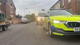 Live: Police stand guard on Stoke-on-Trent street