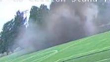 'Like A Movie': Watch Sinkhole Turn Soccer Pitch Into Terrifying Field Of Screams