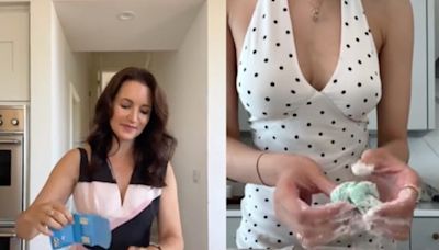 Kristin Davis hilariously reacts to Nara Smith’s homemade gum recipe